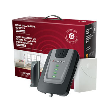 weBoost Home Room (652120) Cell Signal Booster Kit | Up to 1,500 sq ft | All Canadian Carriers - Bell, Rogers, Telus | ISED Approved