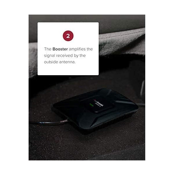 weBoost Drive Reach OTR (652154) Cell Phone Signal Booster Kit, All Canadian Carriers - Bell, Rogers, Telus & More | ISED Approved