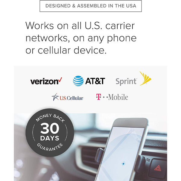 weBoost Drive X (655021) Vehicle Cell Phone Signal Booster | Car, Truck, Van, or SUV | U.S. Company | All Canadian Carriers - Bell, Rogers, Telus & More | ISED Approved