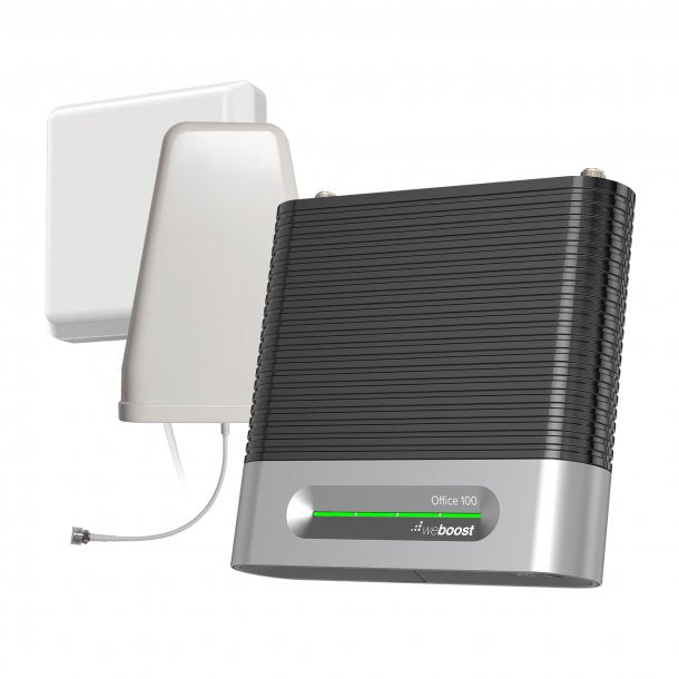 weBoost Office 100 Cell Signal Booster Kit with Directional Antenna (655060), 50Ohm for Buildings up to 8,000 SQ FT