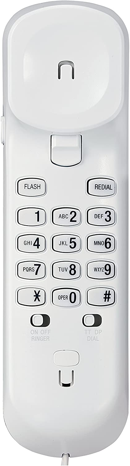 VTech Trimstyle Corded Telephone (CD1103WT), White
