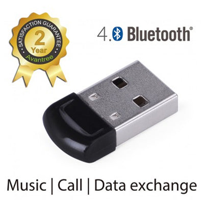 Avantree DG40S USB Bluetooth Adapter | Dongle for PC Win 10/8/7, Universal Compatible with All Bluetooth Headphones, Speakers, Printers, Mouse, Keyboard