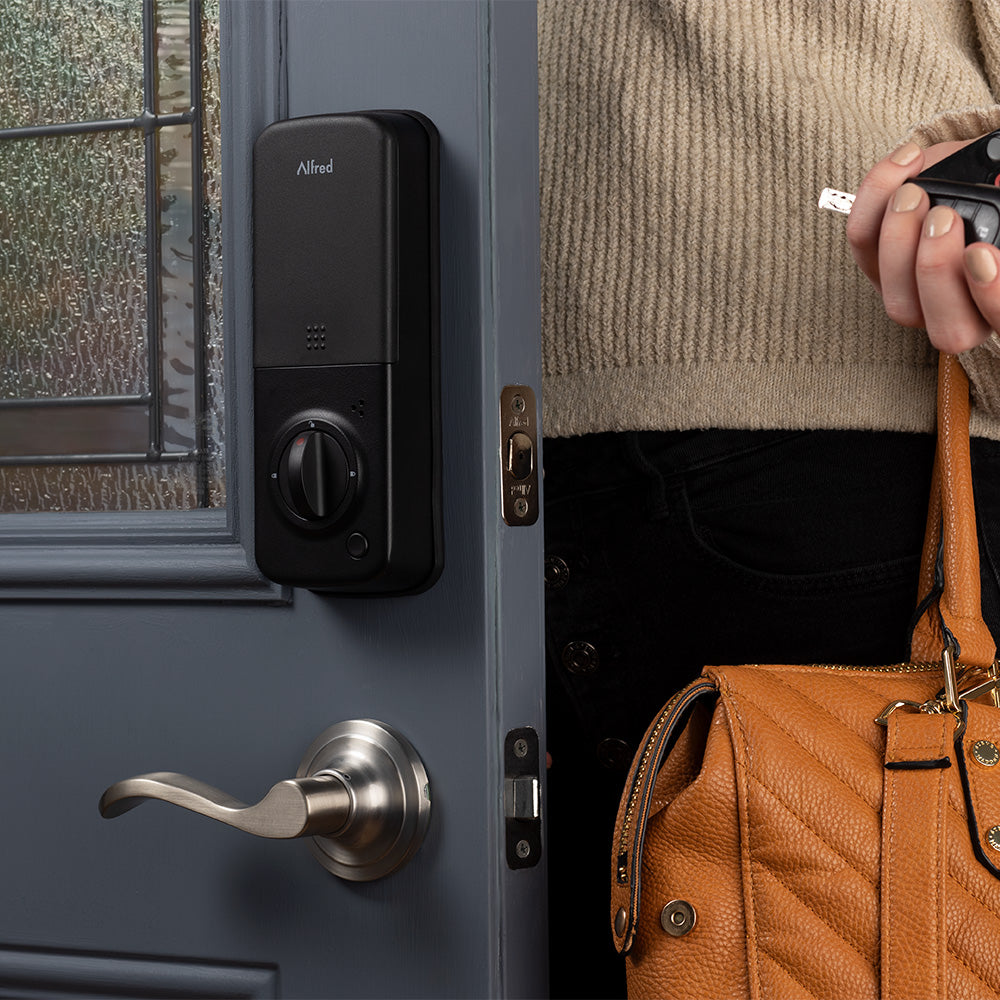 Alfred DB2 Smart Door Lock Deadbolt Touchscreen Keypad, Pin Code + Bluetooth, Up to 20 Pin Codes