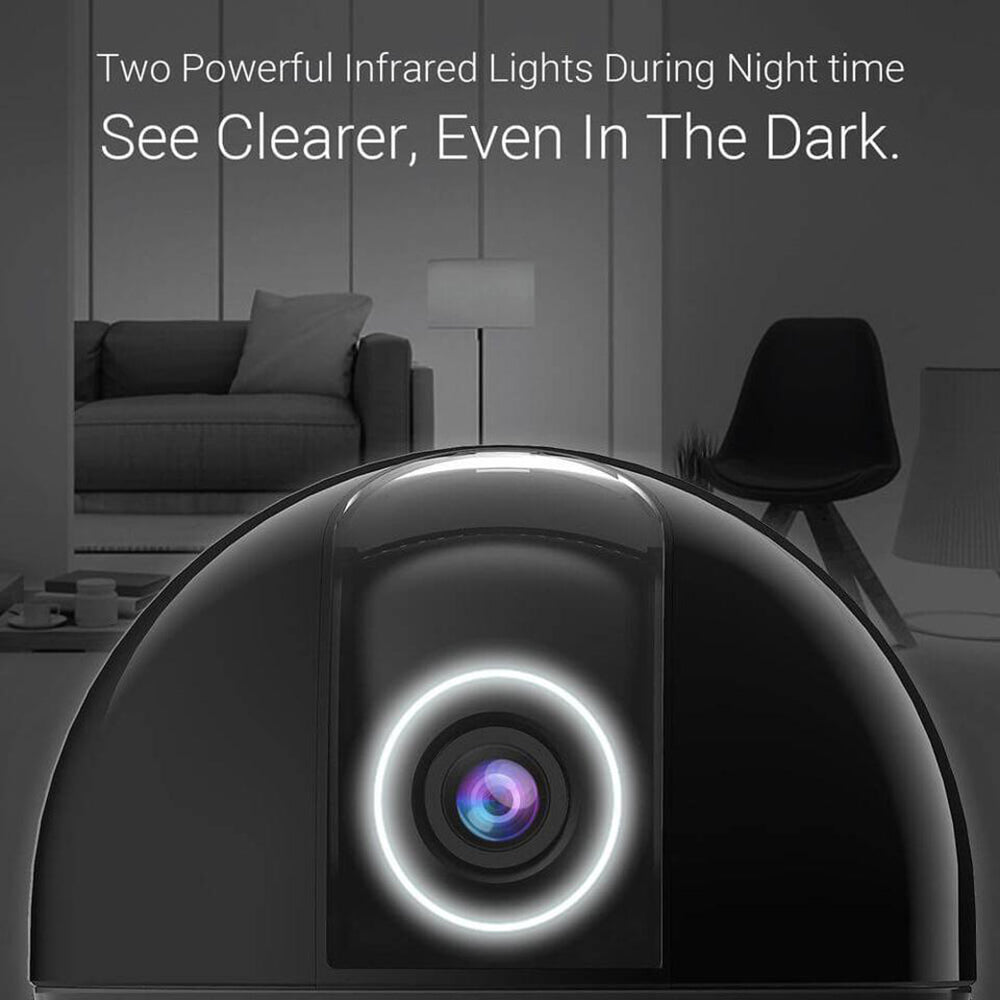 EZVIZ C6W 4MP WiFi Indoor Security Camera | Two-Way Audio, Pan & Tilt, Auto-Tracking, Smart AI Person Notifications, Night Vision