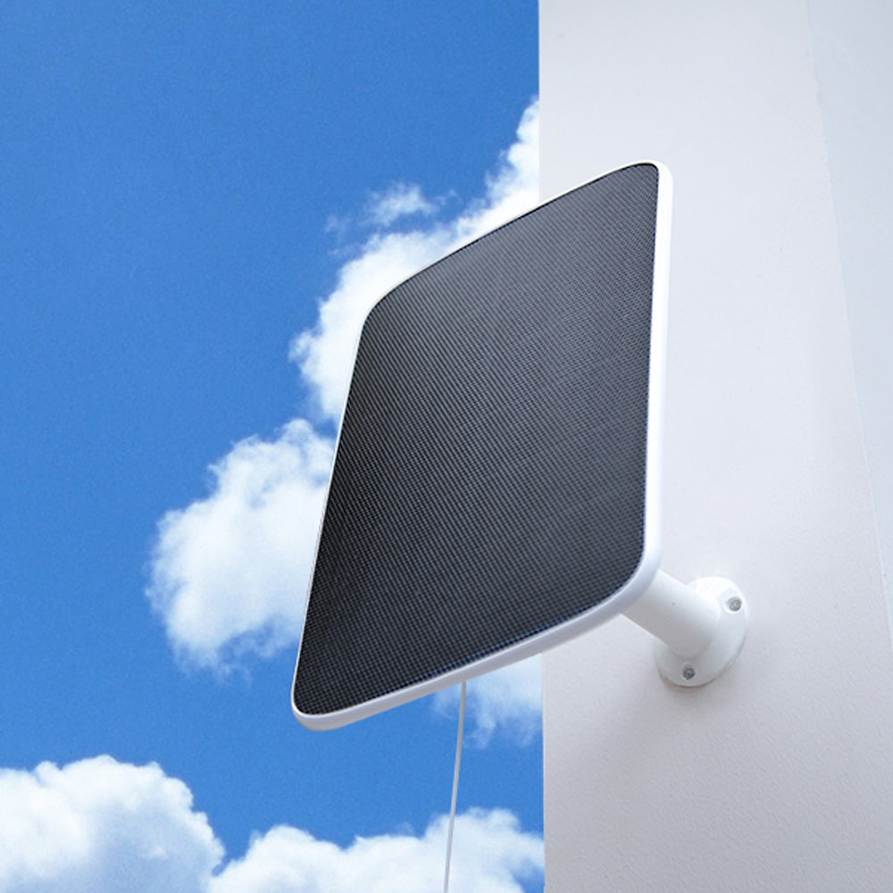 EZVIZ Solar Charging Panel | 4M MicroUSB Cable, Compatible with EZVIZ Battery-Powered Cameras