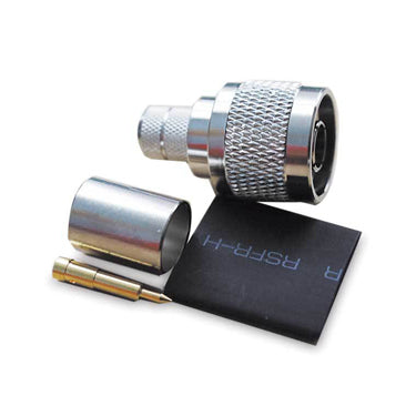 N Male Connector for LMR400/SC-400 Cable