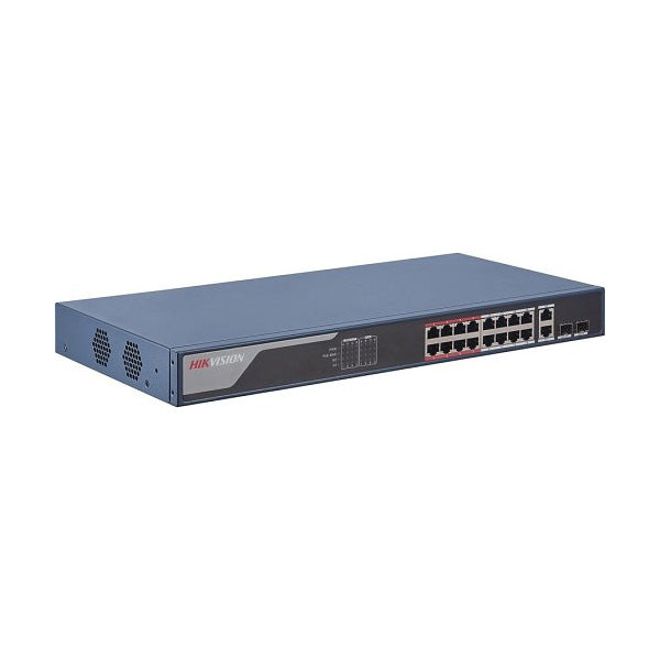 Hikvision DS-3E1318P-EI 16 Port Fast Ethernet Smart PoE Switch