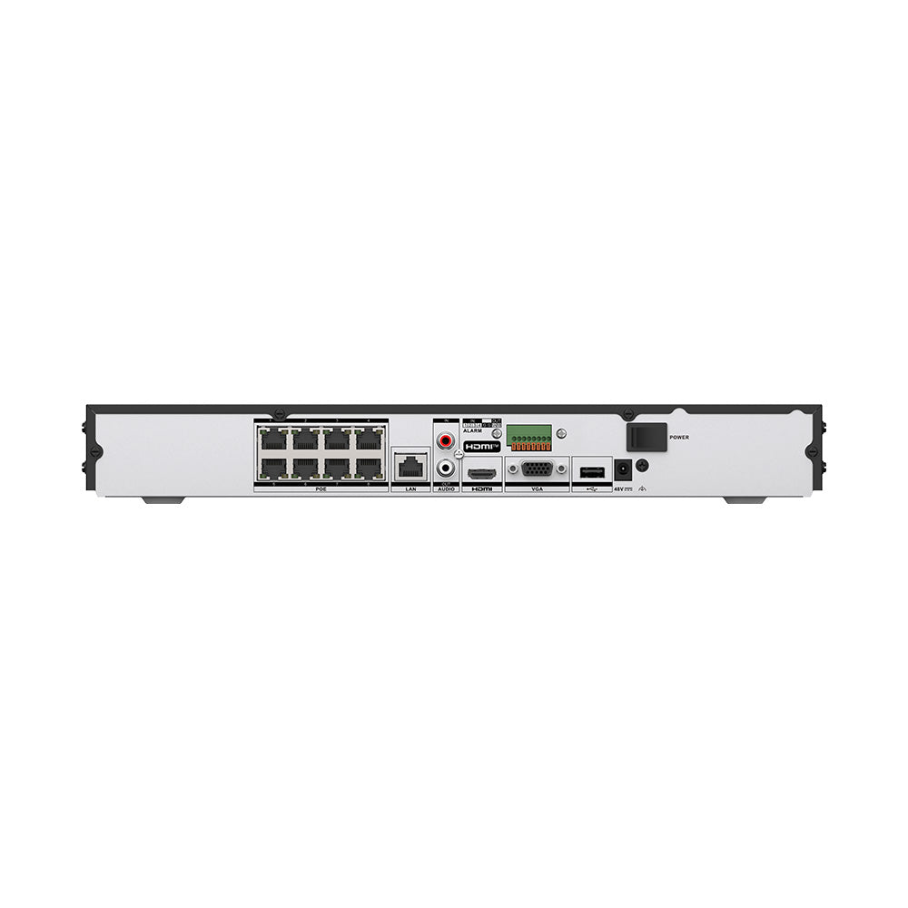 Hikvision DS-7608NXI-K2/8P/Vpro 8-Channel 12MP AcuSeek NVR (No HDD)