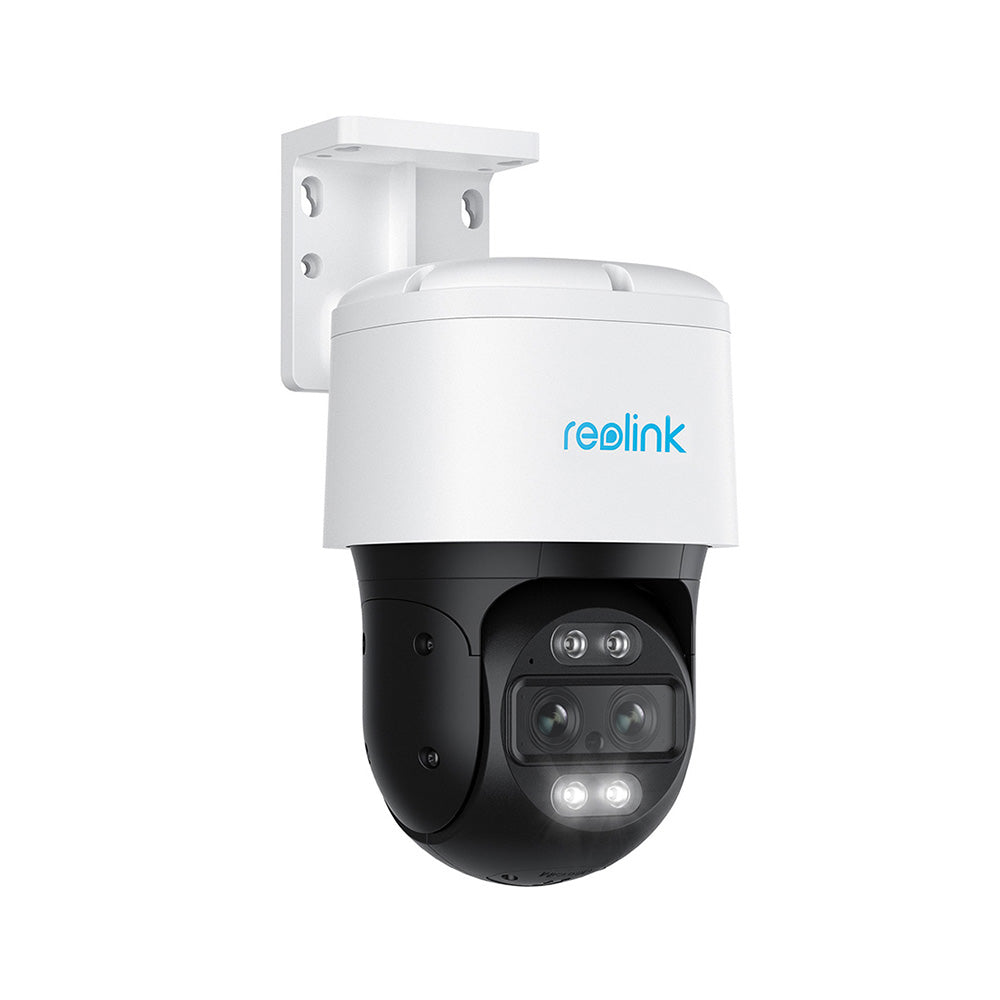 Reolink TrackMix 4K Outdoor Wired PoE Security Camera | Pan & Tilt with Dual-Lens Hybrid Zoom, Smart AI Person/Vehicle Notifications, Two-Way Audio