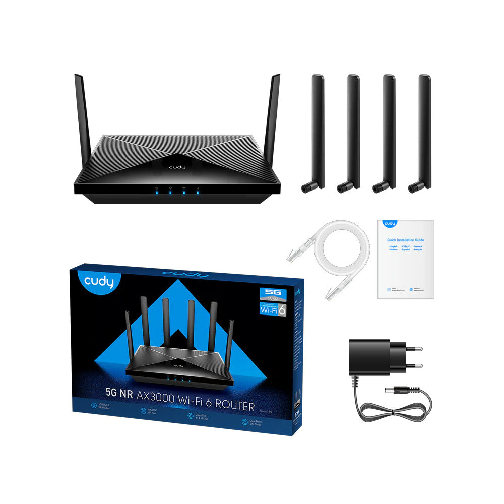 Cudy P5 AX3000 Wi-Fi 6 5G Gigabit Router