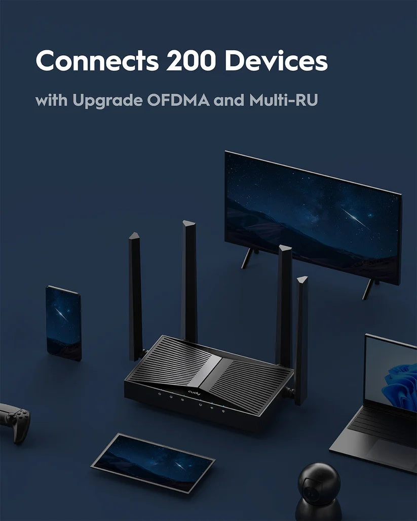 Cudy WR3600H BE3600 2.5G Wi-Fi 7 Router