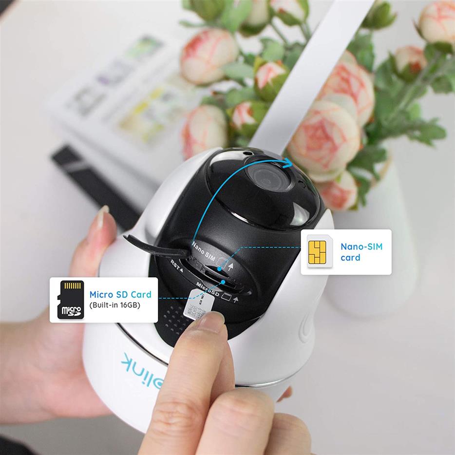 Reolink GO PT Plus 5MP Battery-powered 4G LTE Camera