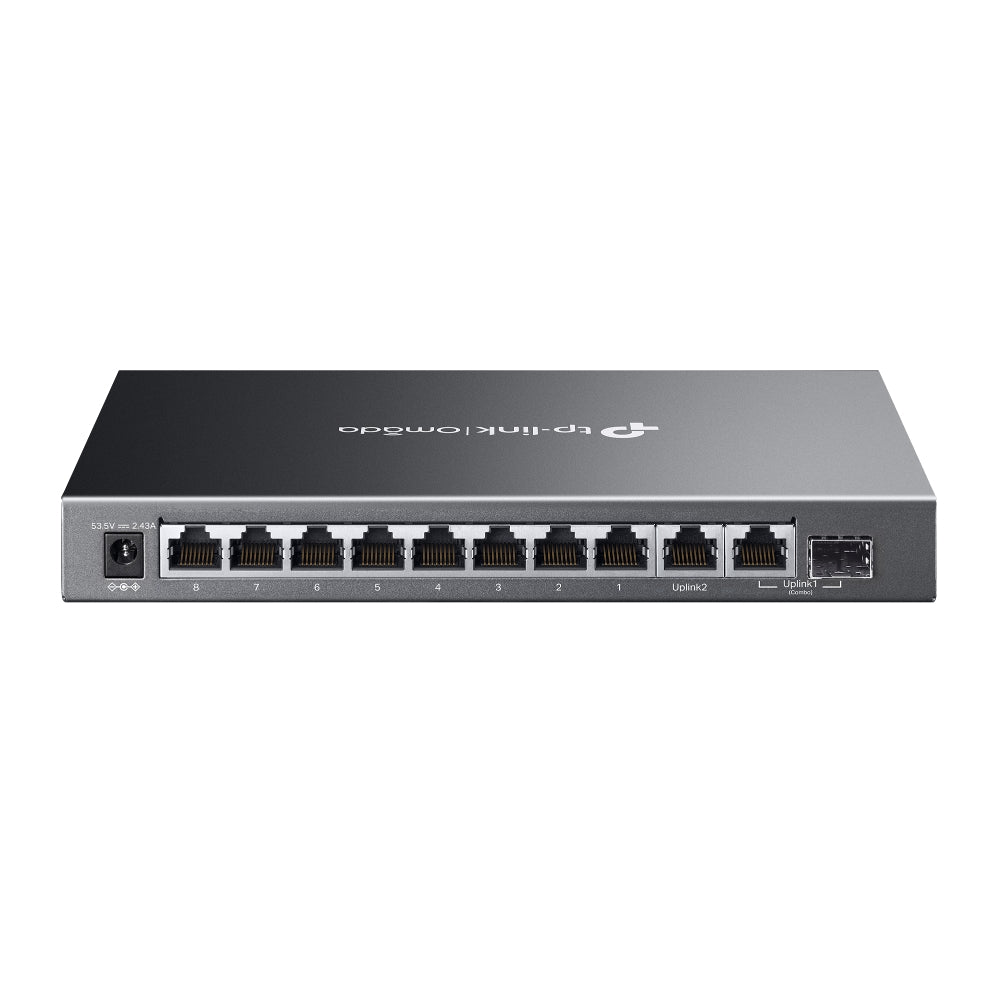 Omada ES210GMP 10-Port Gigabit Easy Managed Switch with 8-Port PoE+