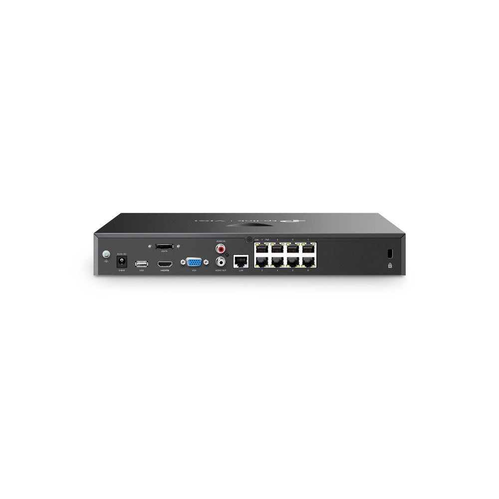TP-Link VIGI NVR2008H-8MP-2TB 8-Channel 16MP PoE+ NVR with 2TB HDD