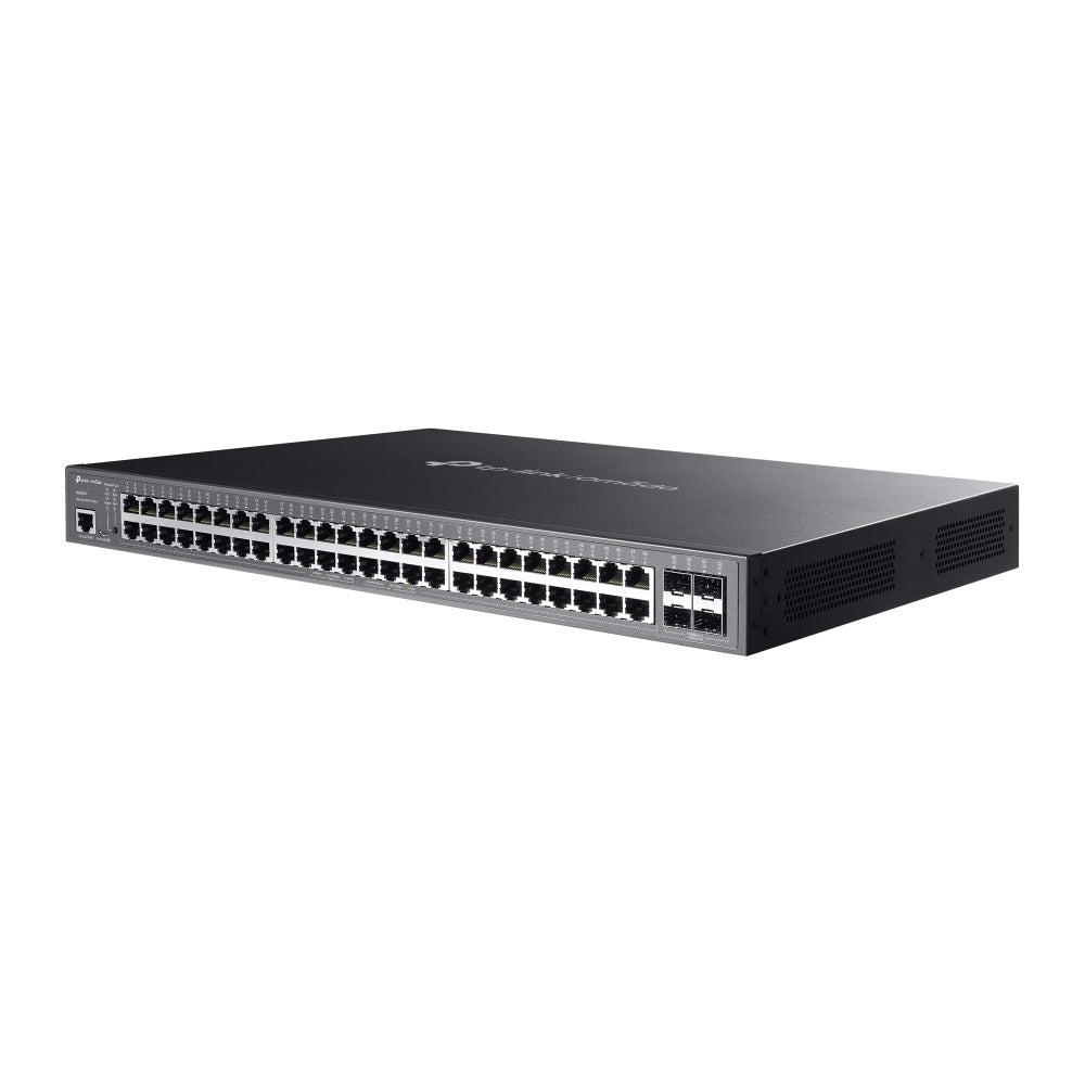 TP-Link Omada SG3452P – 52-Port Gigabit L2+ Managed Network Switch with 48 PoE+ Ports, High Power Budget & Centralized Cloud Management