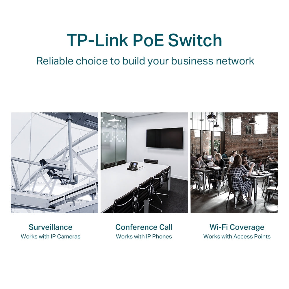 TP-Link SG1428PE 28-Port Gigabit Easy Smart Switch with 24-Port PoE+