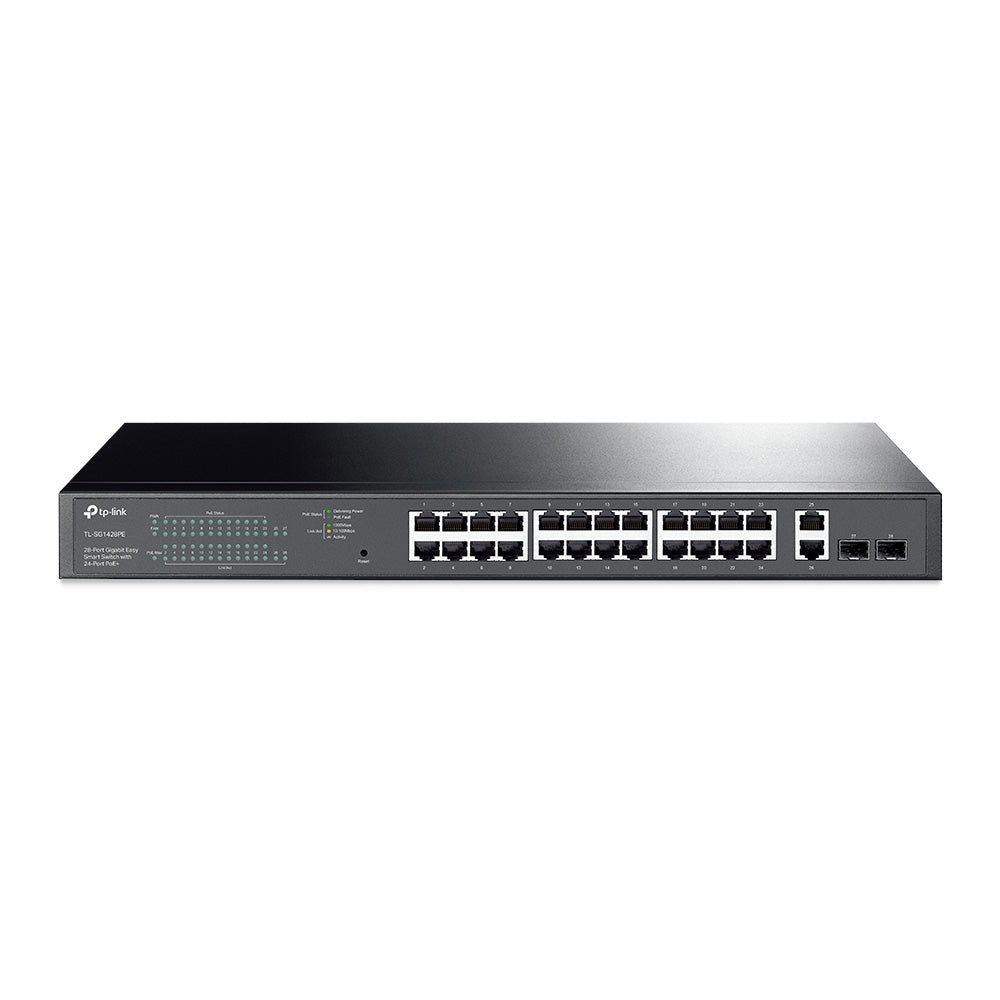 TP-Link SG1428PE 28-Port Gigabit Easy Smart Switch with 24-Port PoE+