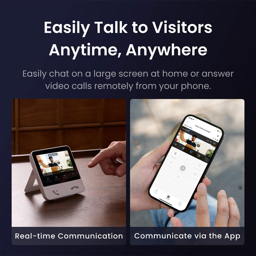 SwitchBot Smart Lock Ultra + Video Doorbell Bundle | Smart Home Security System, Matter-Compatible, 2K HD Clarity, Voice Control