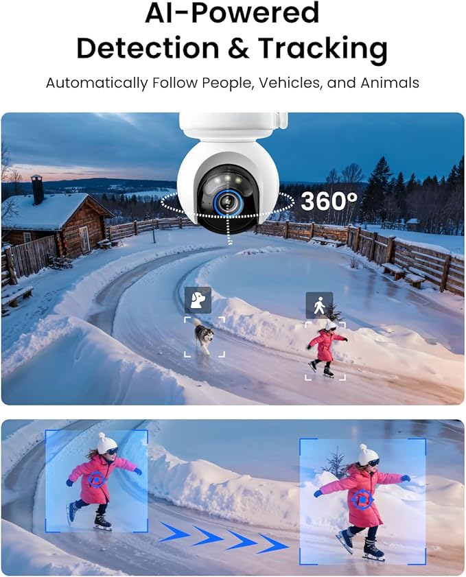 Reolink Altas Go PT 4MP Battery-powered ColorX 4G Camera