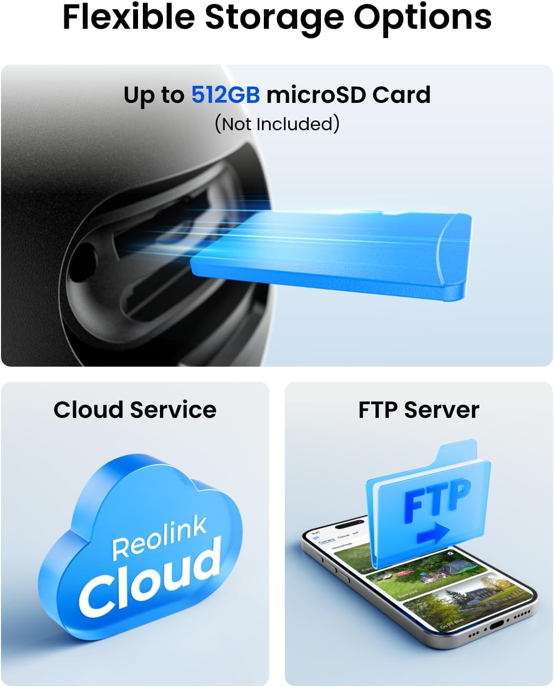 Reolink Altas Go PT 4MP Battery-powered ColorX 4G Camera