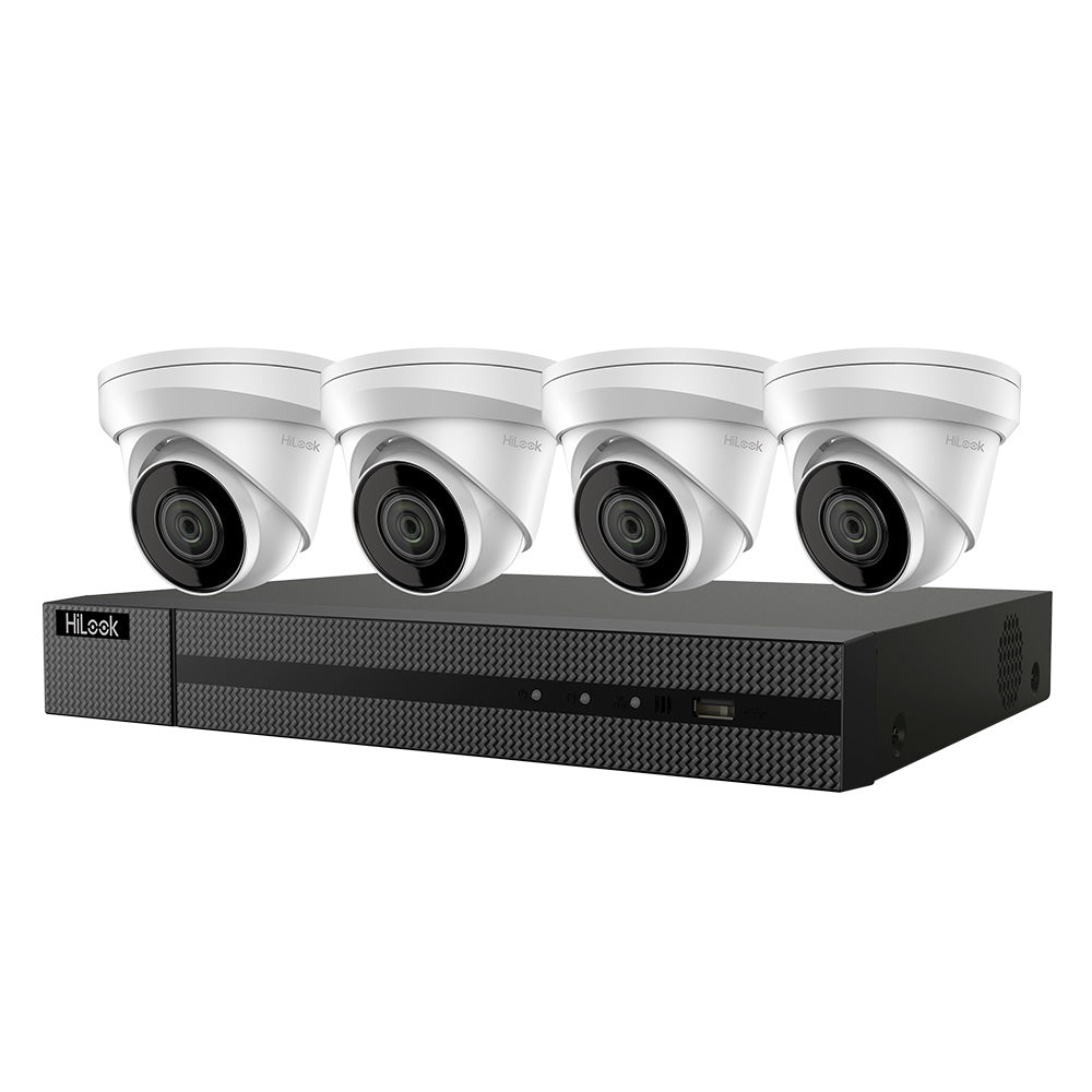 HiLook IK-4244TH-MH/P 4-Channel 4MP PoE NVR Kit US