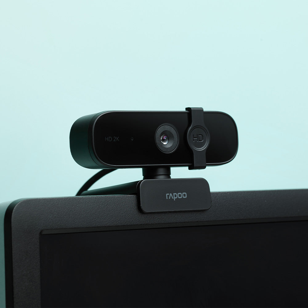 Rapoo C280 USB FHD 1440P Webcam with Dual Microphone & Privacy Cover