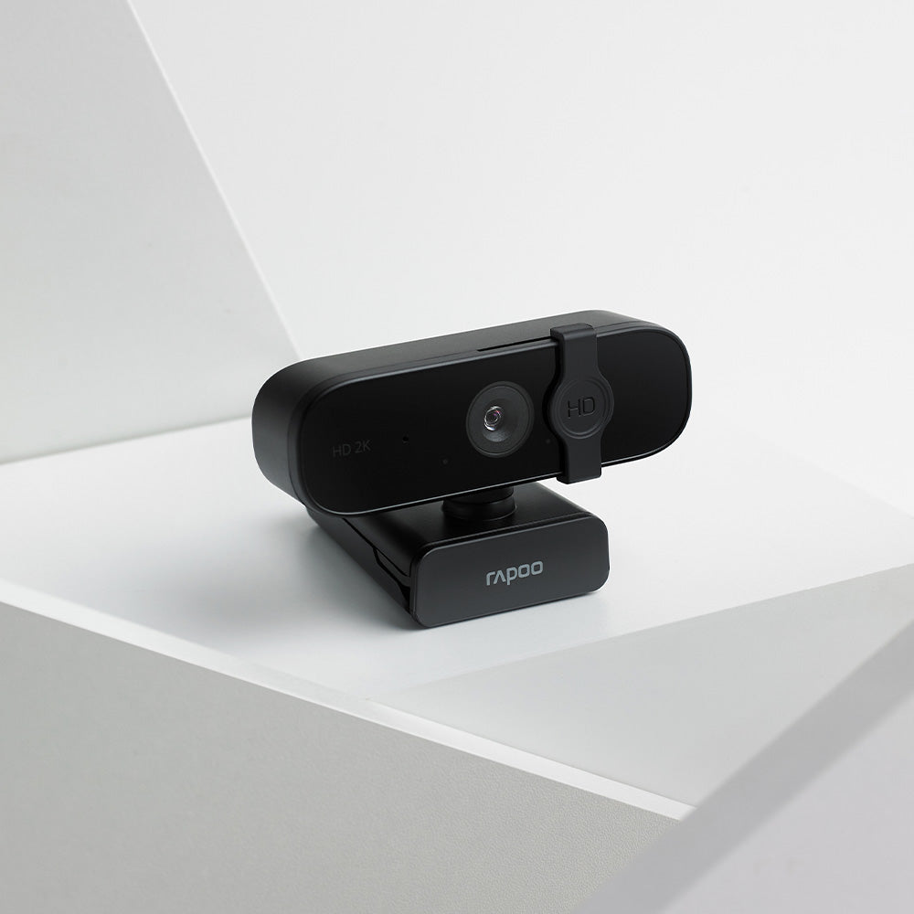 Rapoo C280 USB FHD 1440P Webcam with Dual Microphone & Privacy Cover