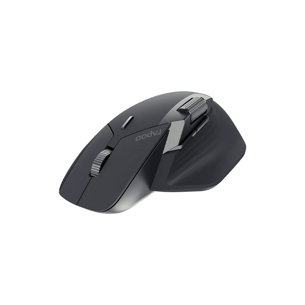 Rapoo MT760L Multi-mode Ergonomic Wireless Mouse, Black