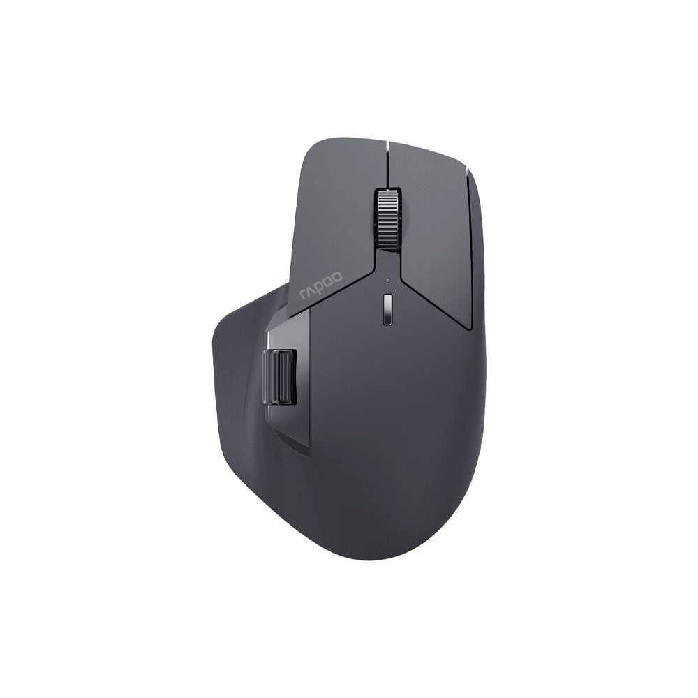 Rapoo MT760L Multi-mode Ergonomic Wireless Mouse, Black