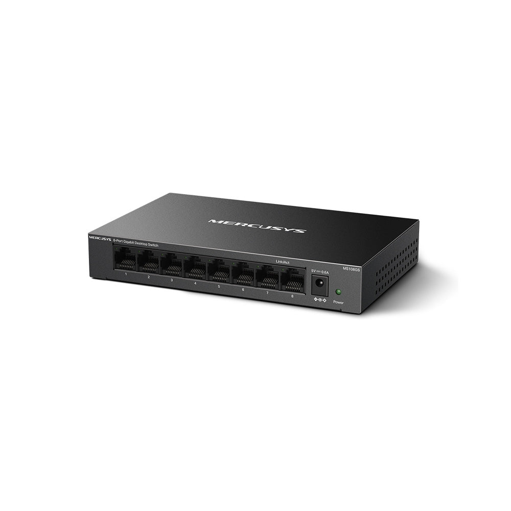 MERCUSYS MS108GS 8-Port Gigabit Unmanaged Desktop Switch