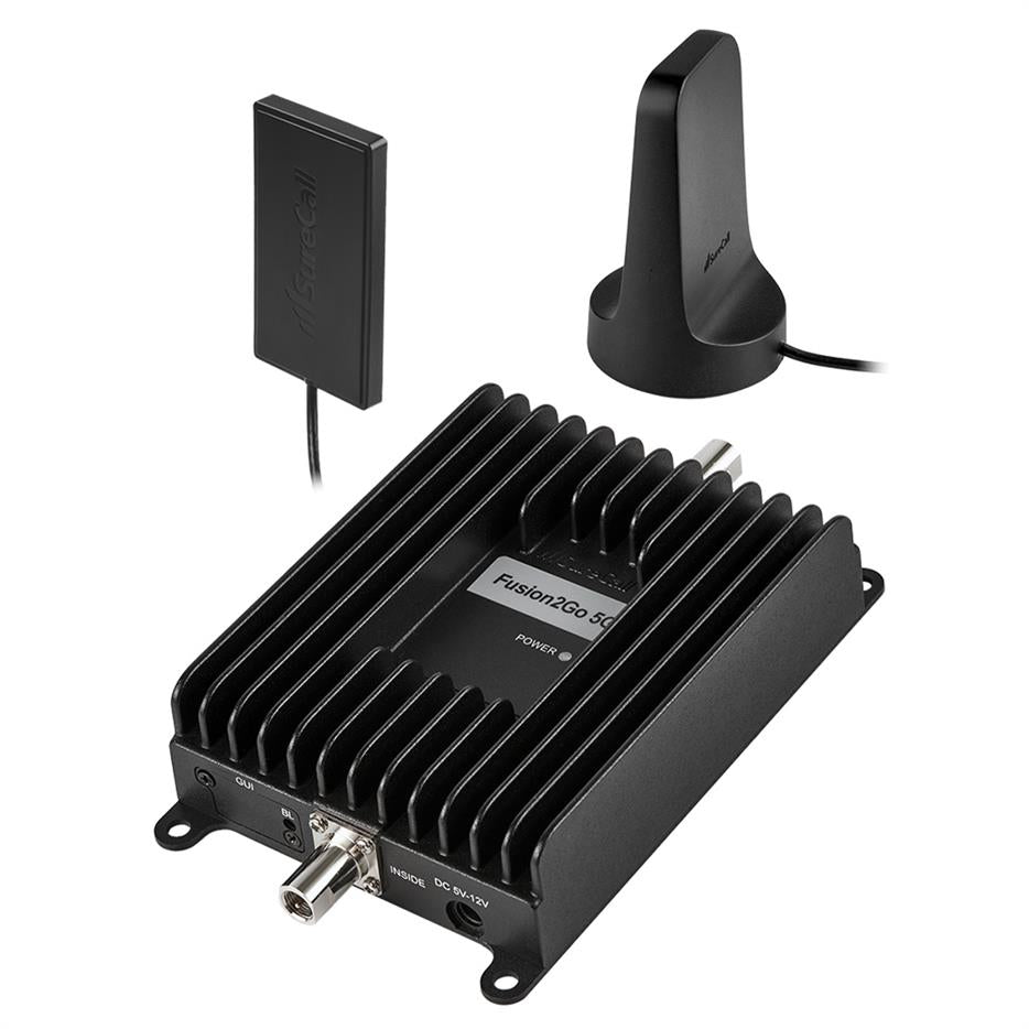 SureCall Fusion2Go 5G Vehicle Cell Signal Booster Kit, Boosts 5G/4G LTE for All Canadian Carriers | ISED Approved