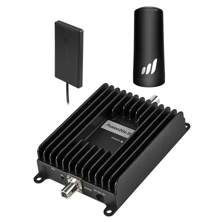 Surecall Fusion2Go 5G Fleet Vehicle Cell Signal Booster Kit for Car, Truck SUV | ISED Approved| Requires Professional Installation