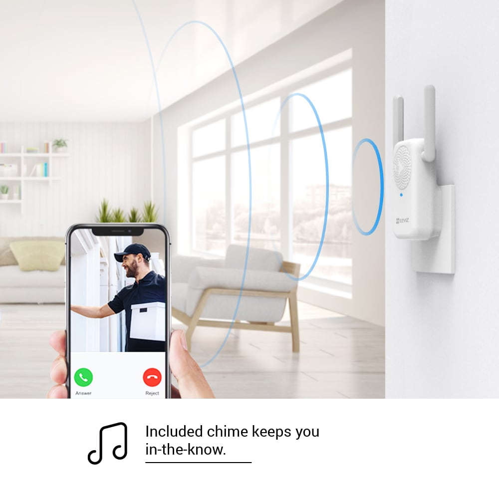 EZVIZ Wireless Doorbell Chime Accessory Works with DB1C and DB1 PRO