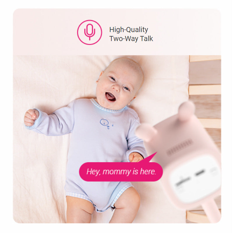 EZVIZ BM1 2MP Wireless Battery-Powered Video Baby Monitor, Crying Detection, Baby Activity Detection, Out-of-Crib Alert