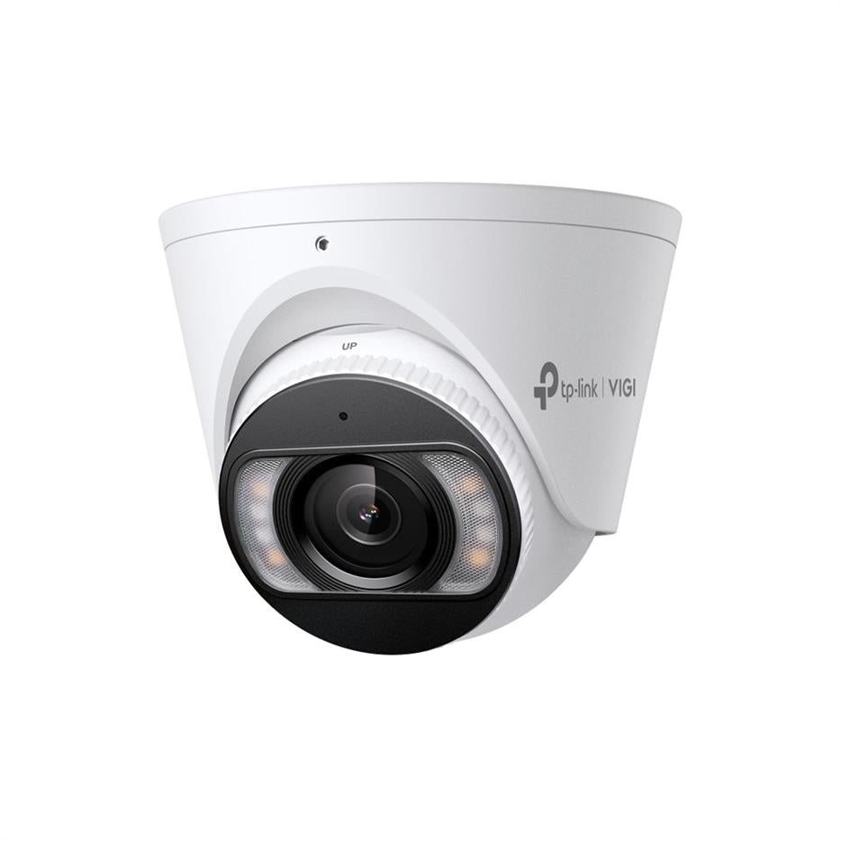 TP-Link VIGI Insight S485 8MP Full-Color Turret PoE Security Camera 2.8mm Lens