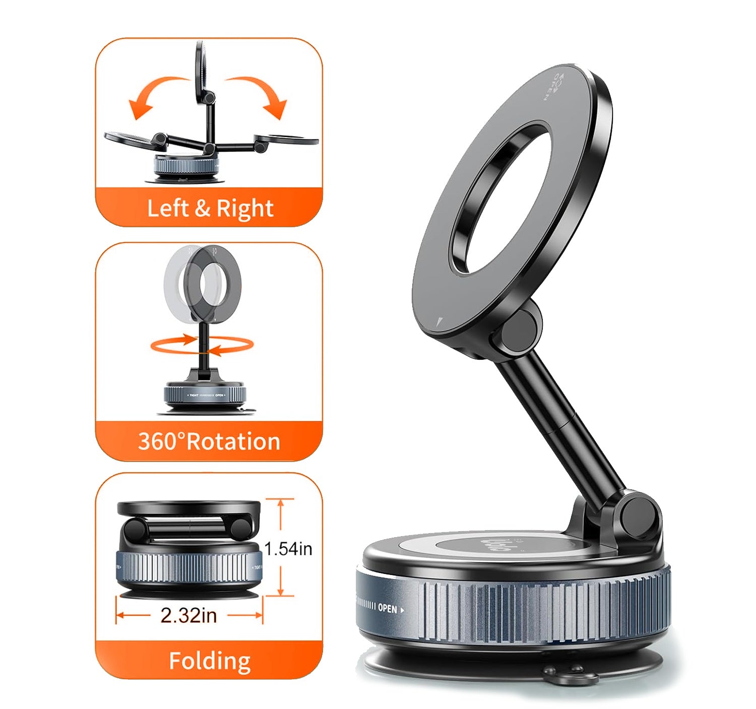 Uolo Mount Universal Magnetic Phone Holder