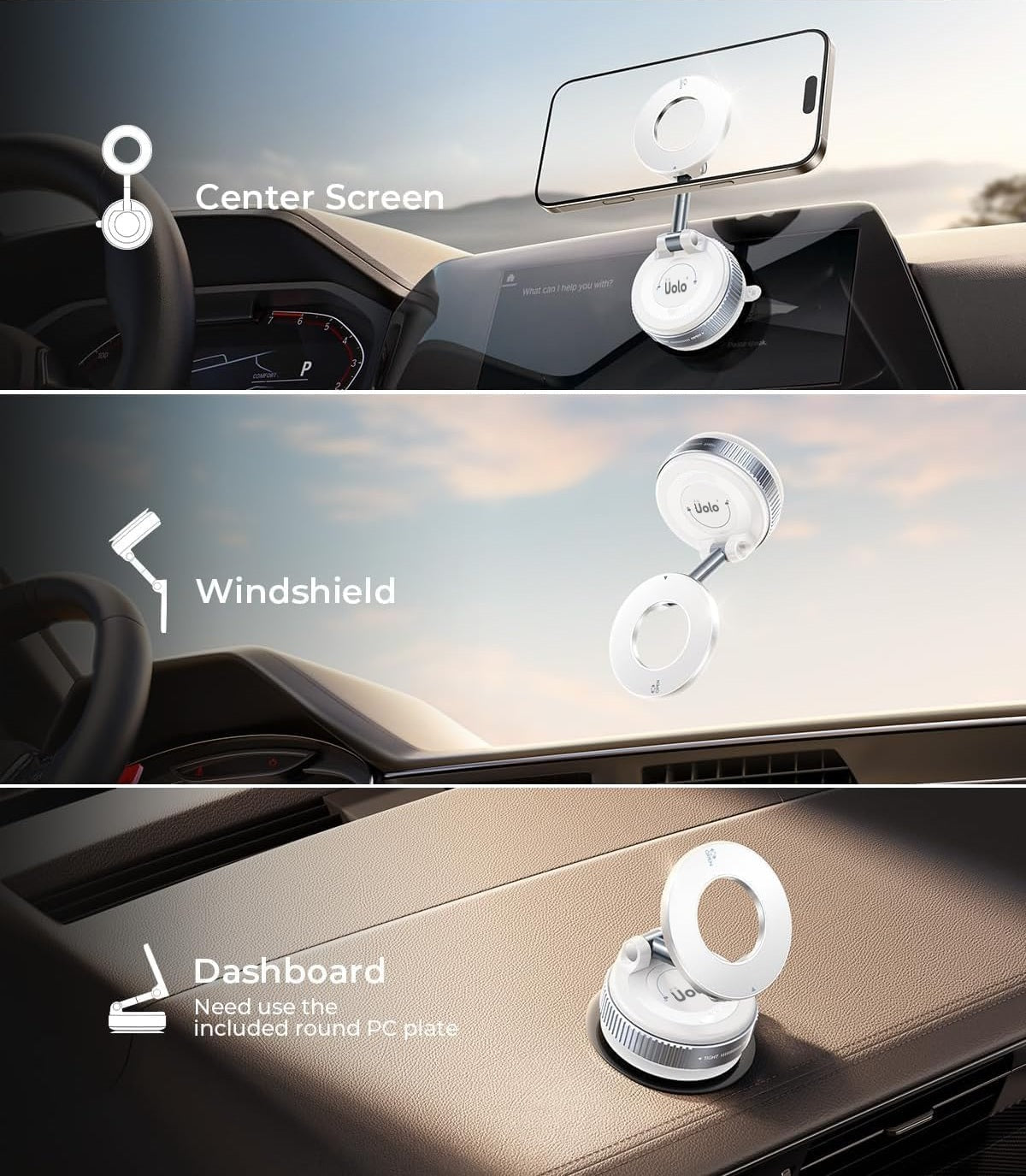 Uolo Mount Universal Magnetic Phone Holder