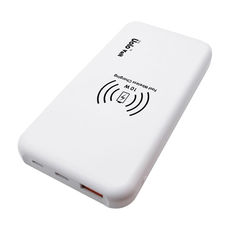 Uolo Volt Fast Wireless Charging & PD Power Bank, 10000mAh