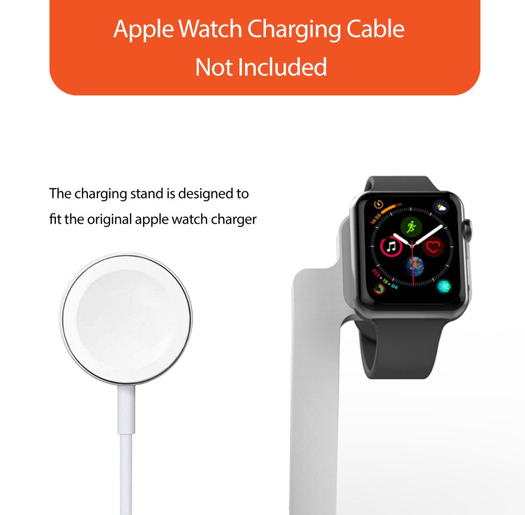 Uolo Volt Fast Wireless Charging Stand with Apple Watch Mount
