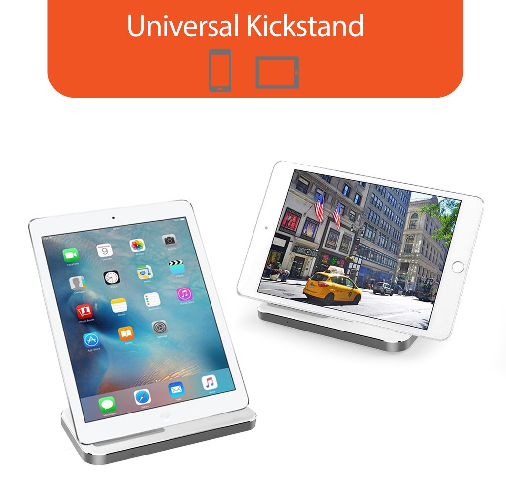 Uolo Volt Fast Wireless Charging Stand with Apple Watch Mount