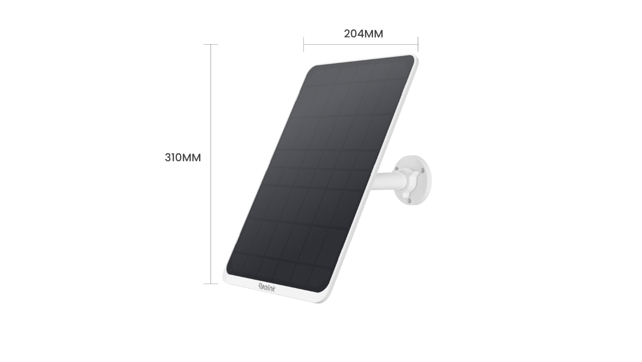 Reolink Solar Panel 3, 12W | Includes 4M Cable for Reolink Battery-Powered Cameras