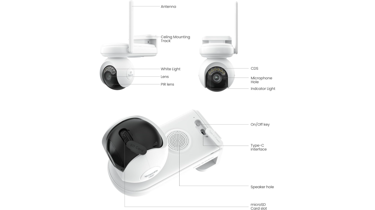 Reolink Altas B660 Ultra 8MP Outdoor Battery-powered ColorX WiFi Camera Kit