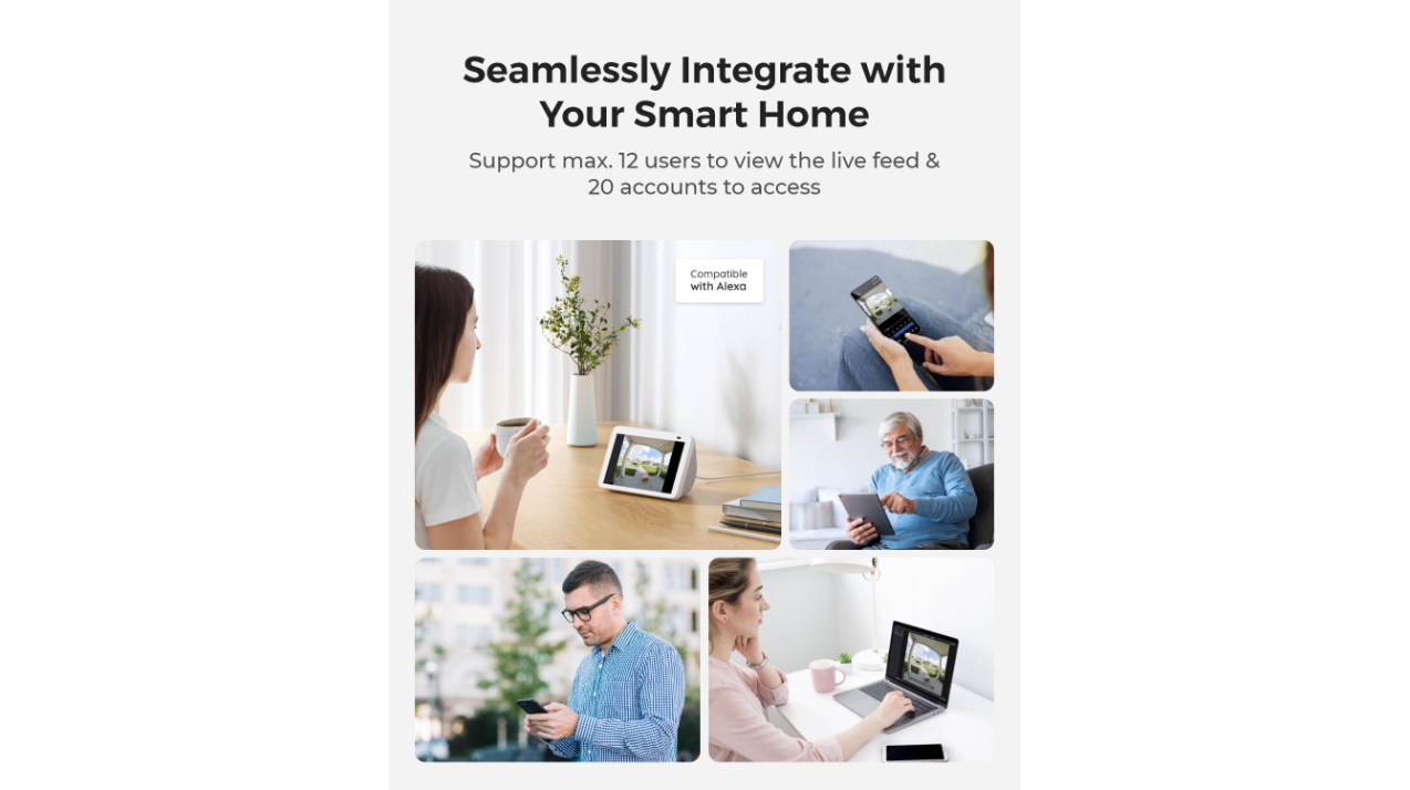 Reolink Smart 4MP Battery-powered WiFi Video Doorbell (Gen 2) with Wireless Chime Included