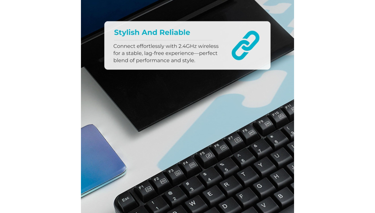 Rapoo X1800S Wireless Keyboard and Mouse Combo