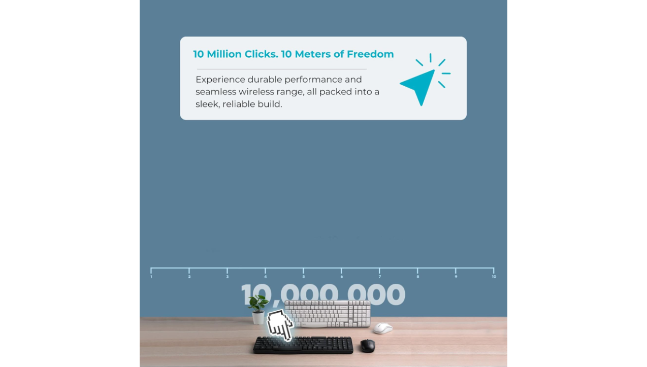 Rapoo X1800S Wireless Keyboard and Mouse Combo