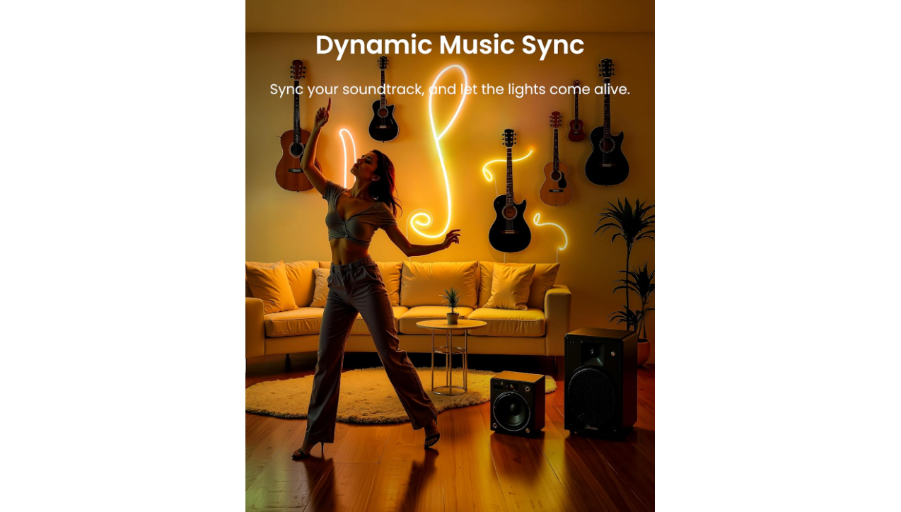 SwitchBot RGBIC Neon Wire Rope Light, 2M Matter-enabled