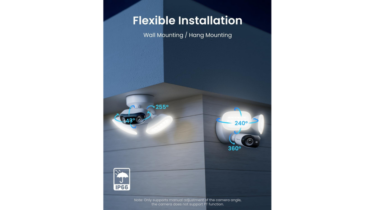 Reolink Elite Pro Floodlight PoE 16MP Dual-Lens Camera