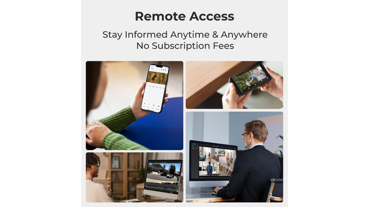 Reolink E331 5MP Indoor WiFi Camera Person/Pet/Crying Detection