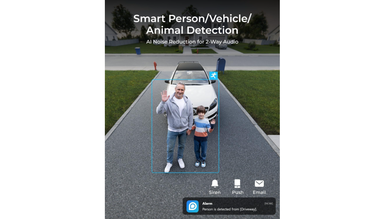 Reolink Duo 3 16MP Dual-Lens PoE Camera with Ultra Wide View