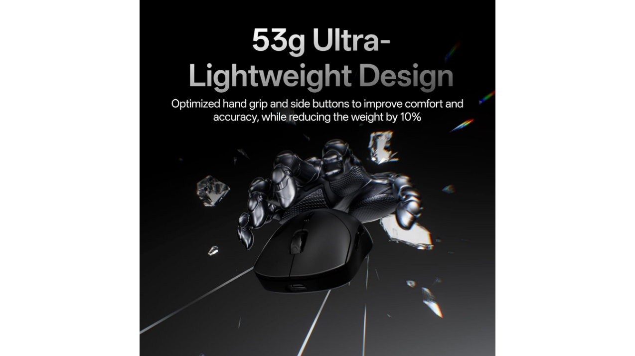 Rapoo VT2 8K Wireless Lightweight Optical Gaming Mouse